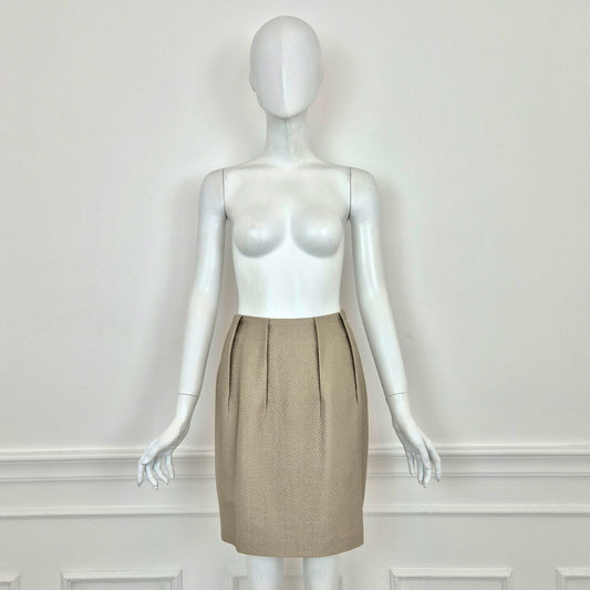 Jil Sander | Gonna corta beige