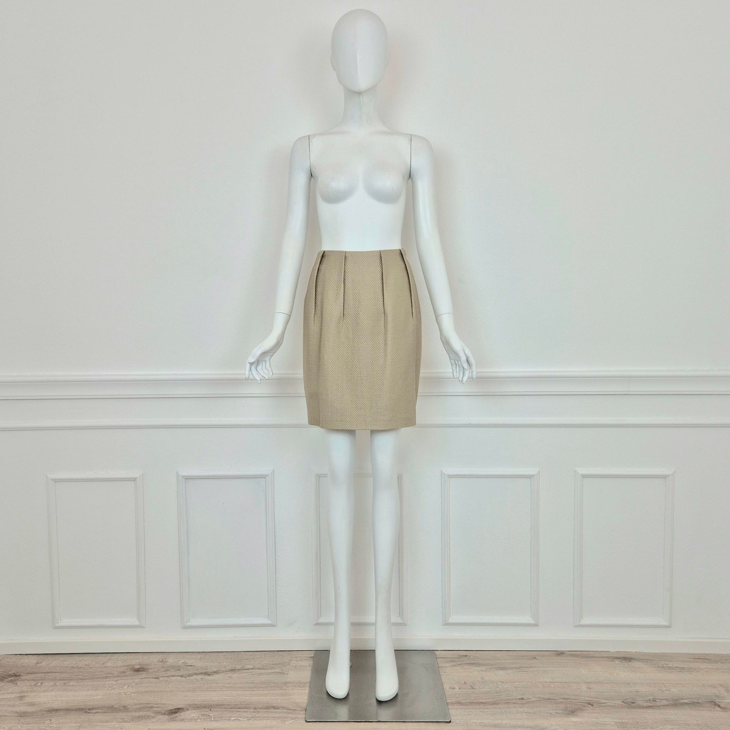 Jil Sander | Gonna corta beige