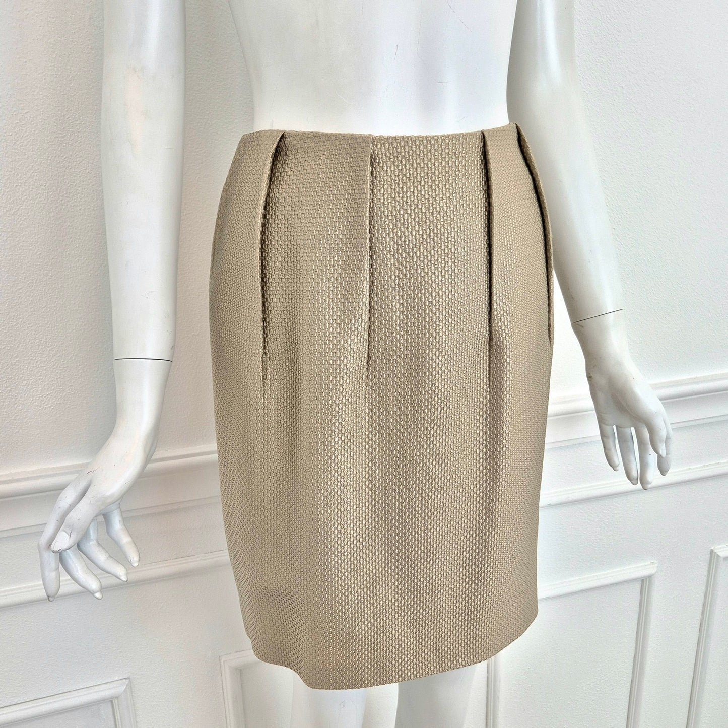 Jil Sander | Gonna corta beige