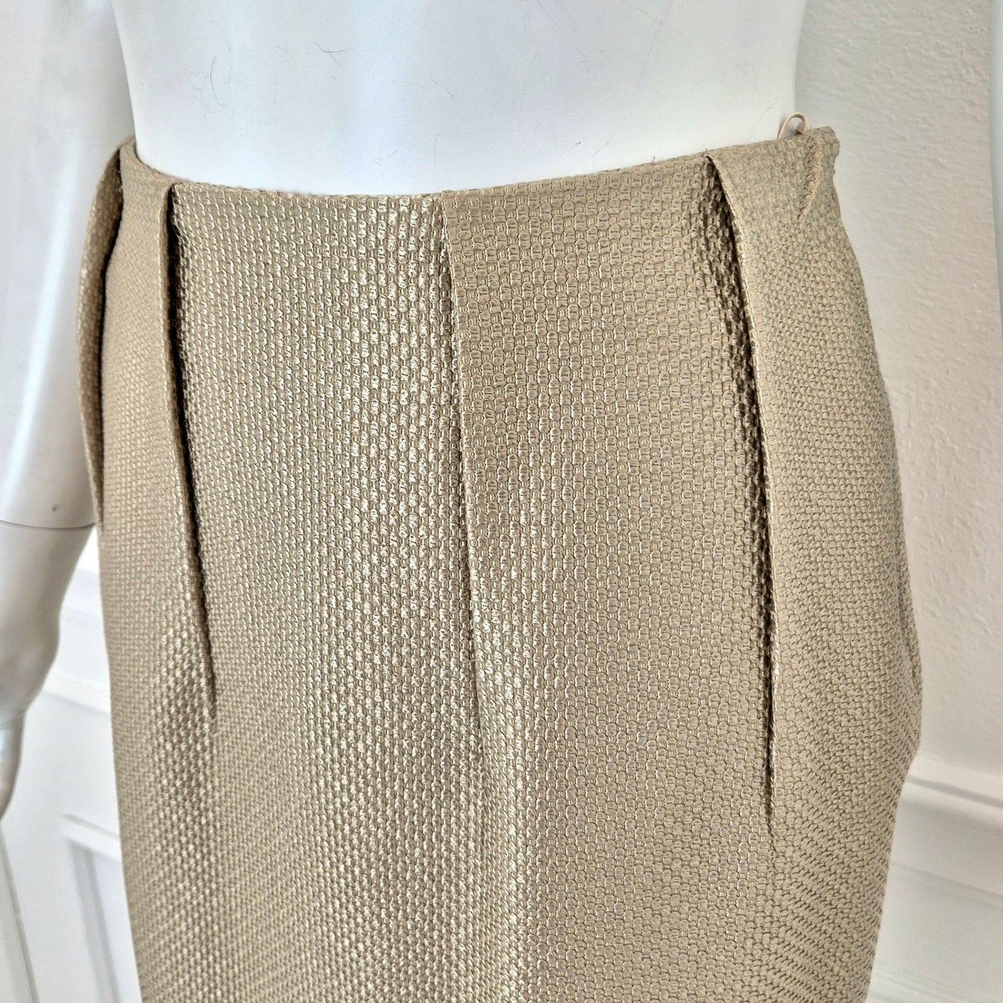 Jil Sander | Gonna corta beige