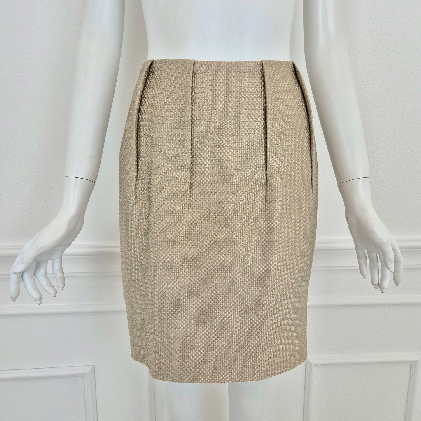 Jil Sander | Gonna corta beige