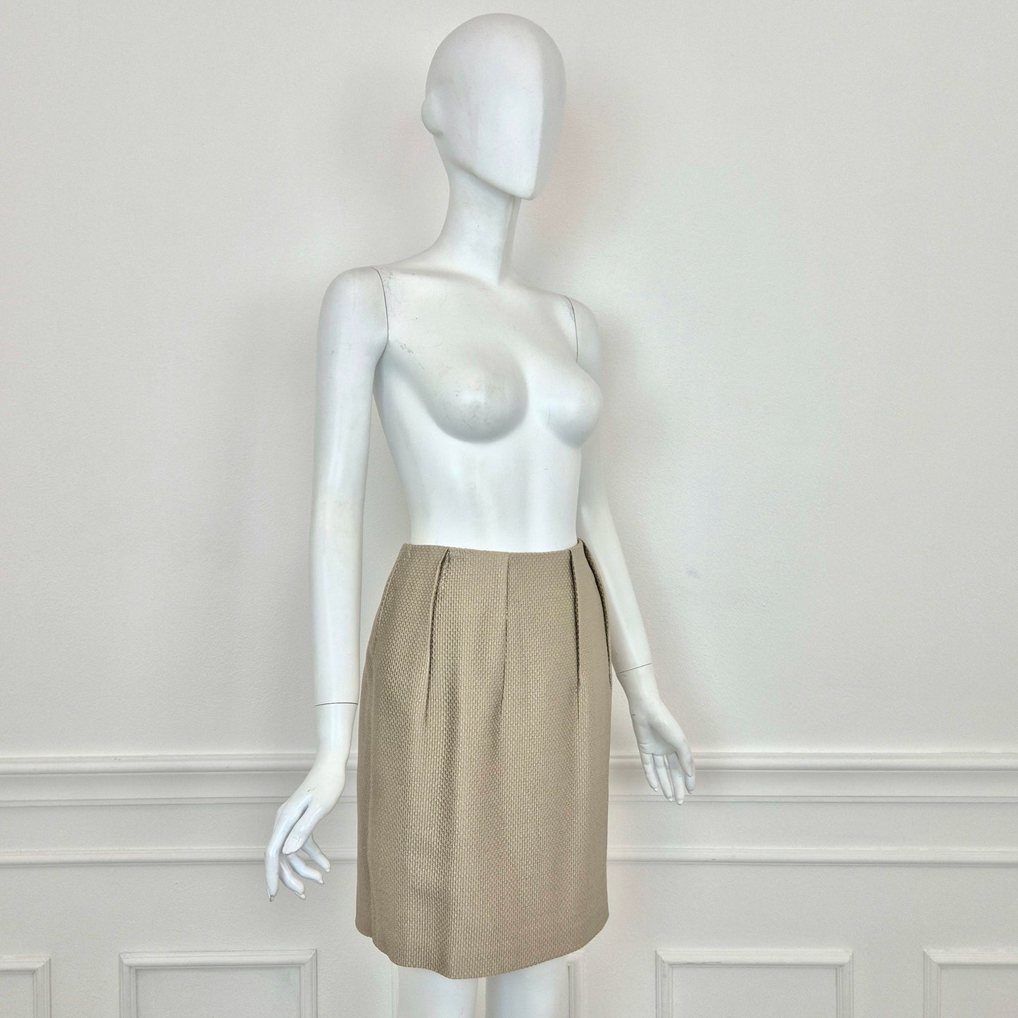 Jil Sander | Gonna corta beige