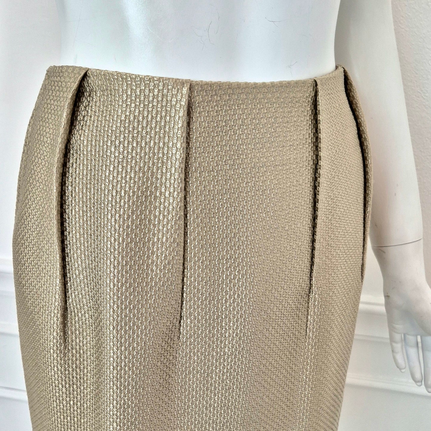 Jil Sander | Gonna corta beige