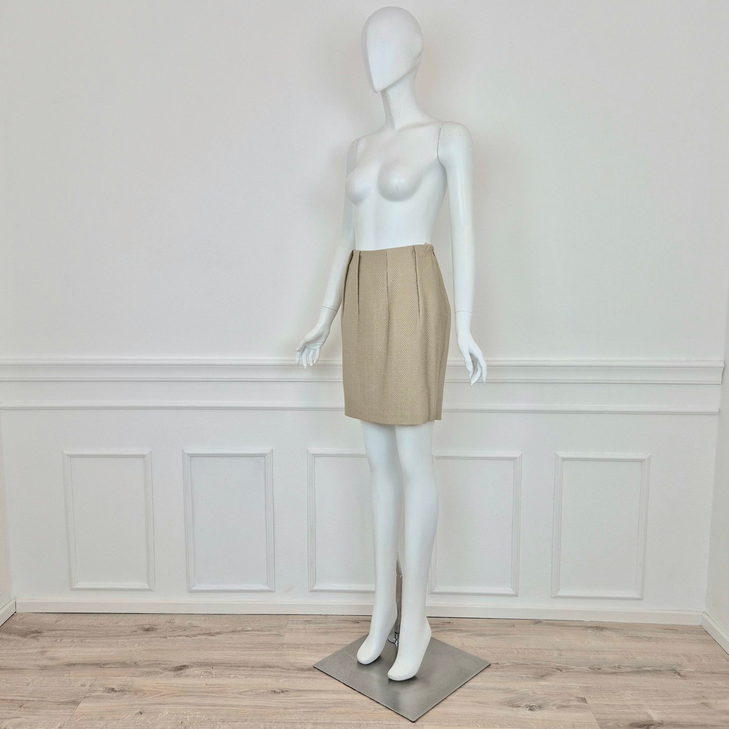 Jil Sander | Gonna corta beige