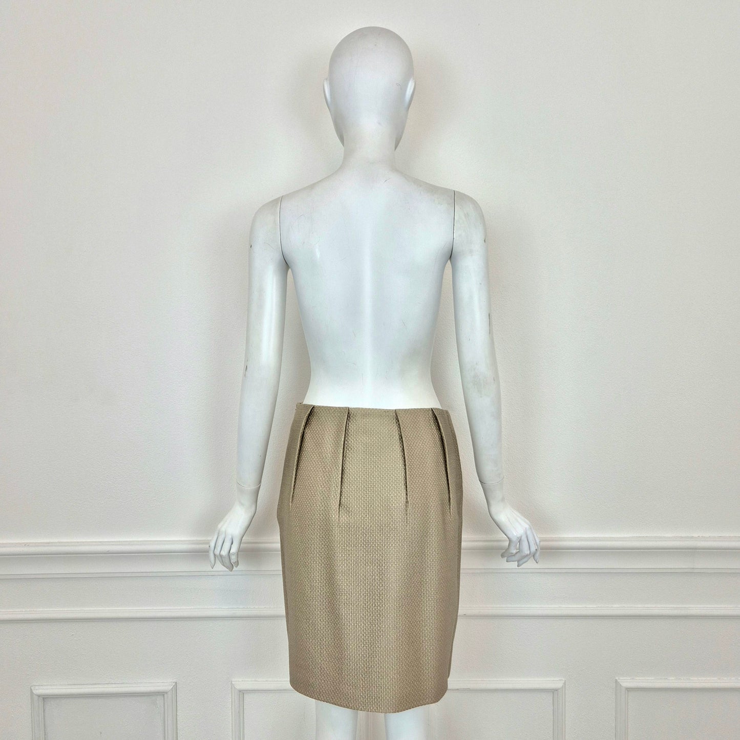 Jil Sander | Gonna corta beige