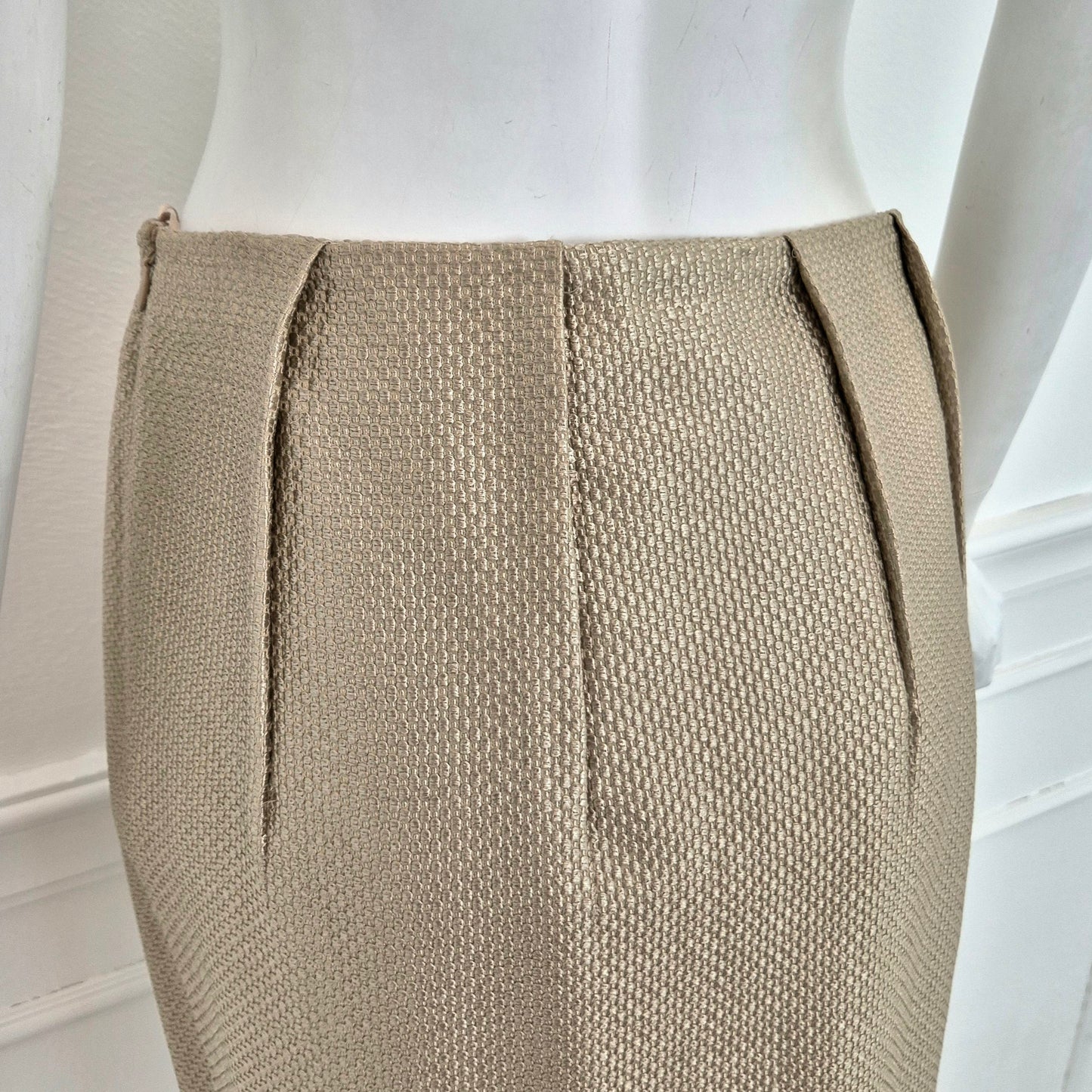 Jil Sander | Gonna corta beige