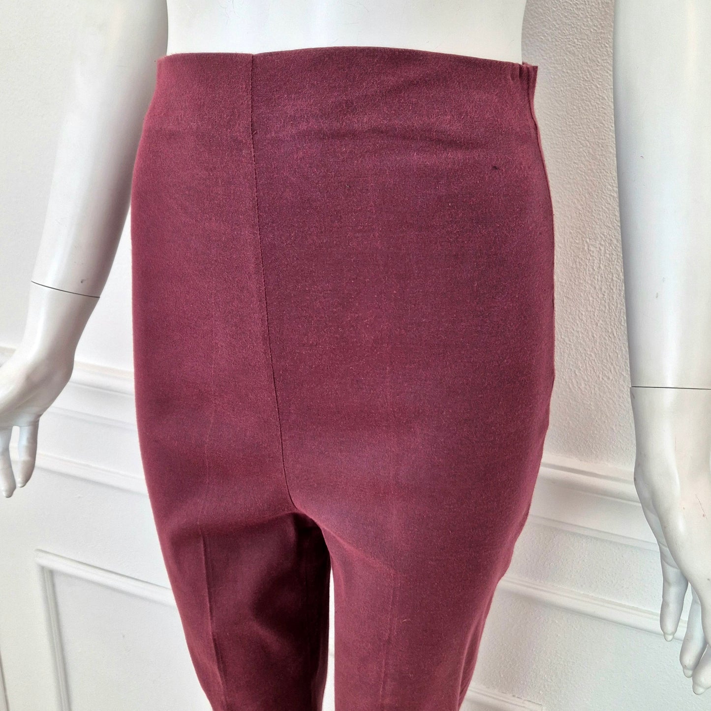 Romeo Gigli | Pantaloni vintage bordeaux-vinaccia