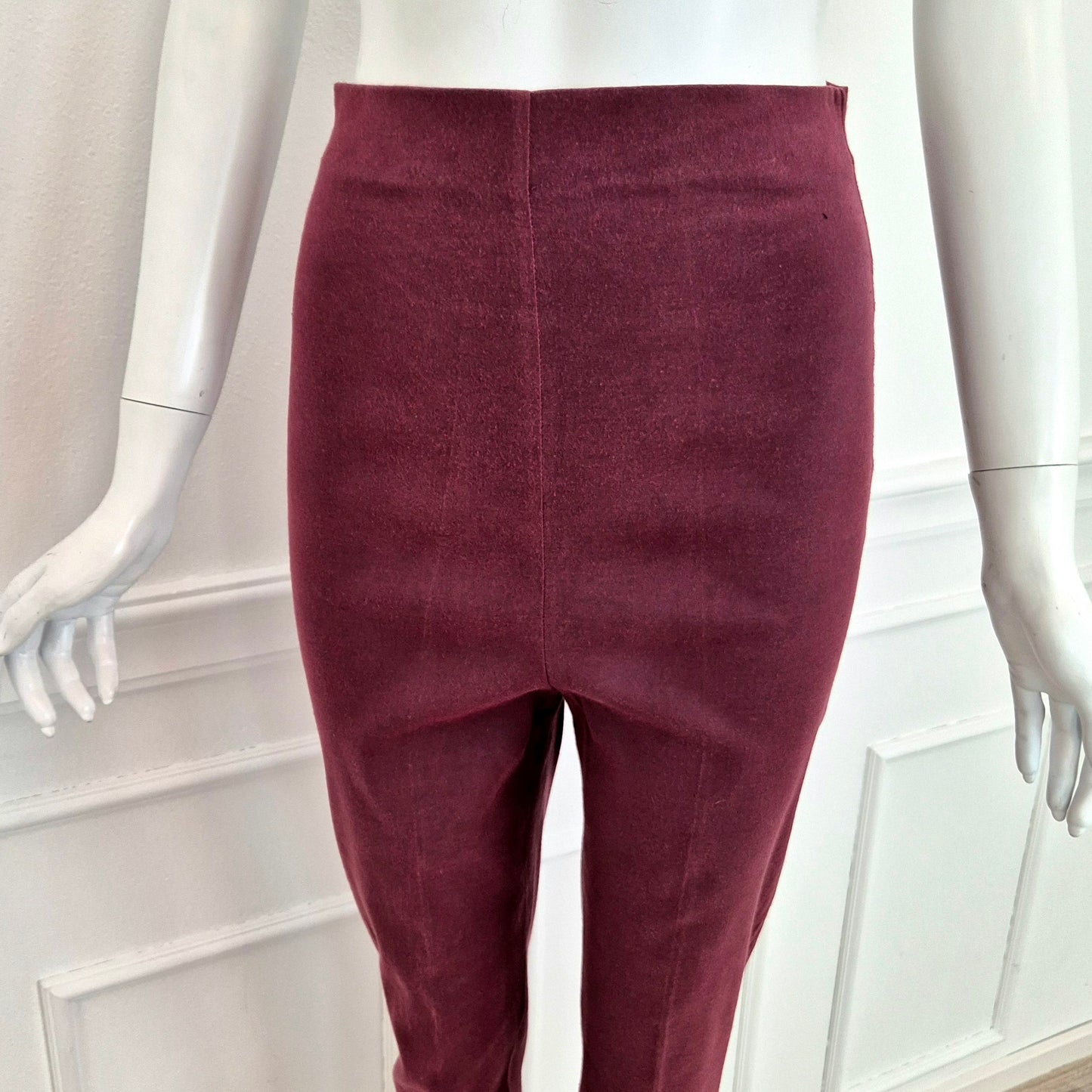 Romeo Gigli | Pantaloni vintage bordeaux-vinaccia