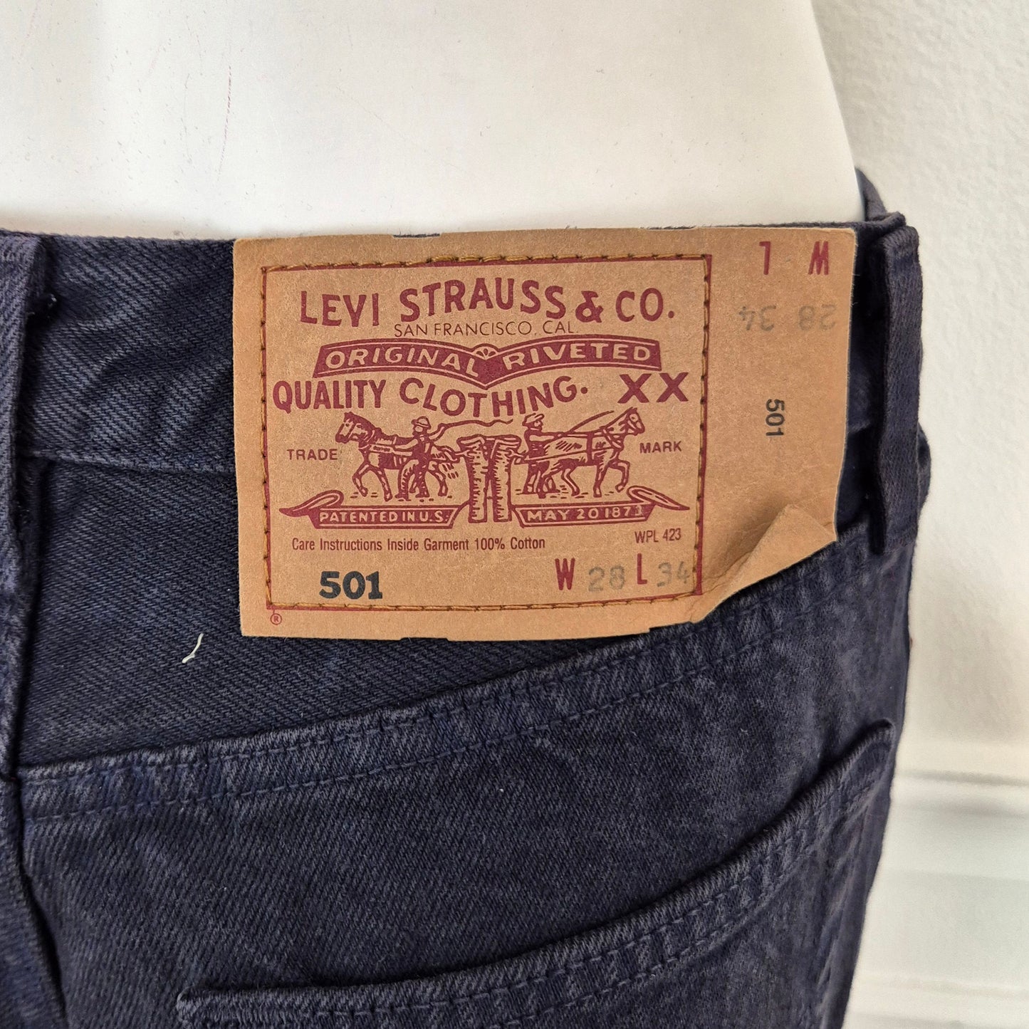 Levi's | Jeans 501 lavaggio blu W28