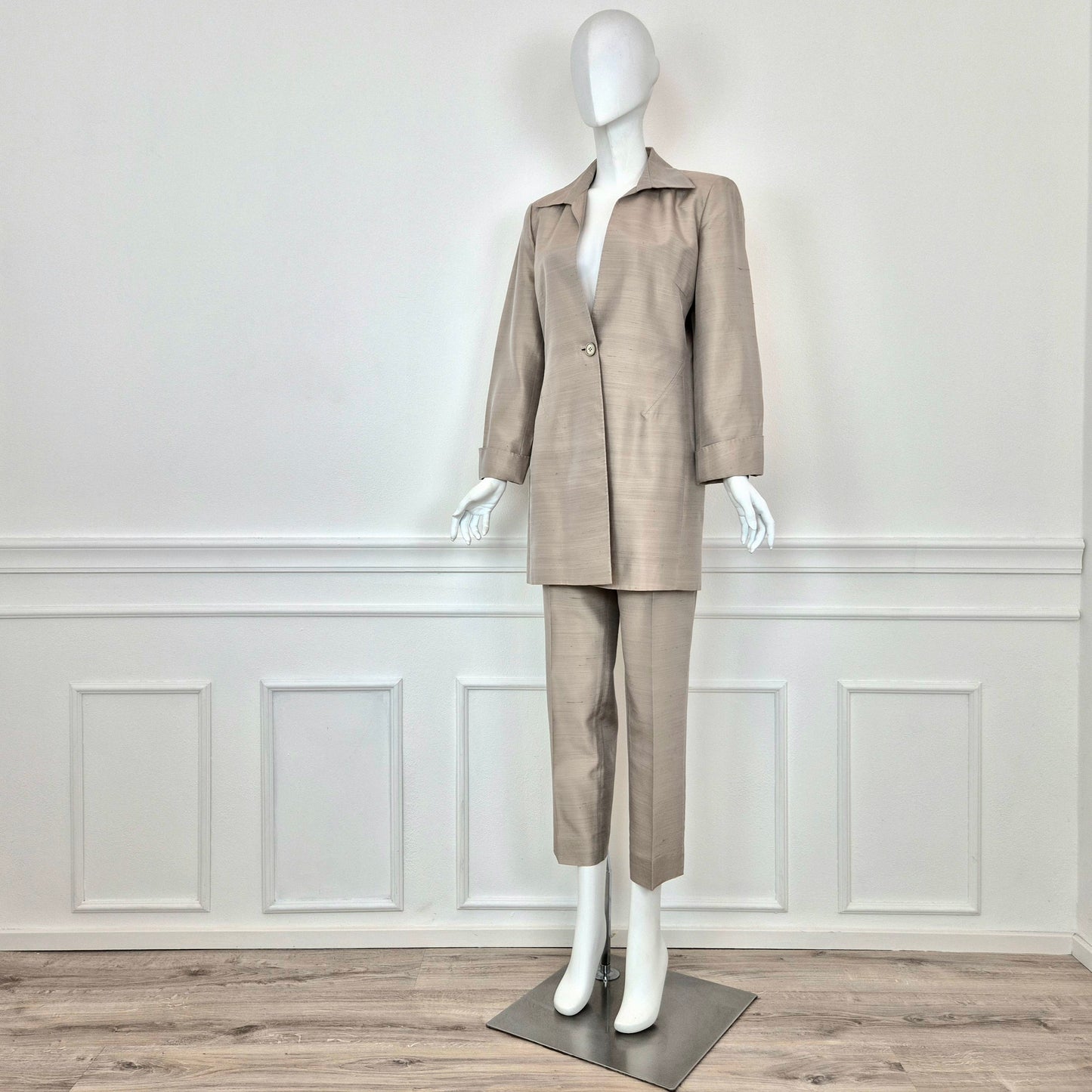 Gianfranco Ferré | Tailleur beige misto seta