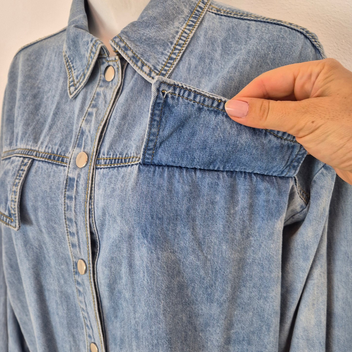 Gianfranco Ferré | Camicia lunga in denim