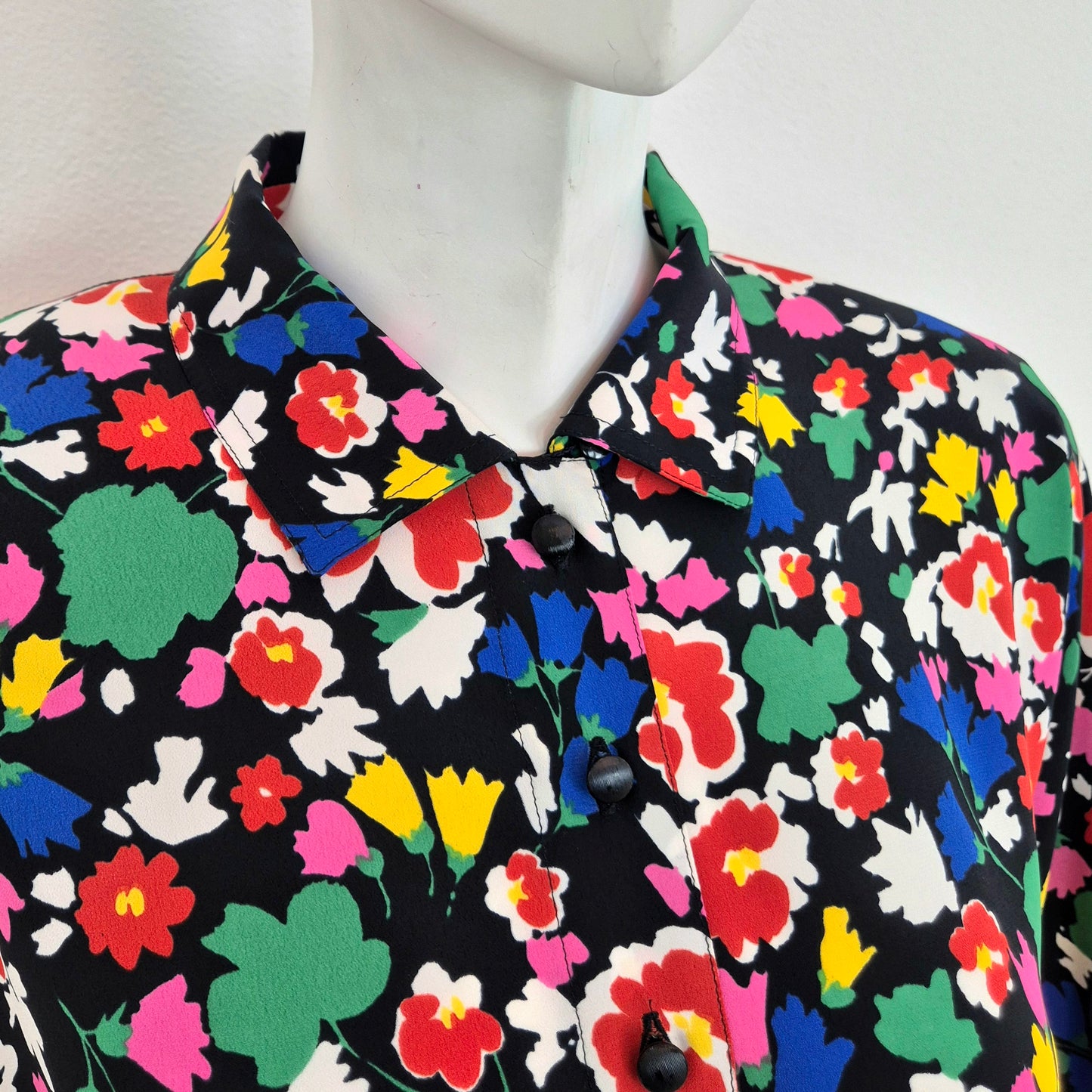 Escada | Camicia vintage stampa floreale