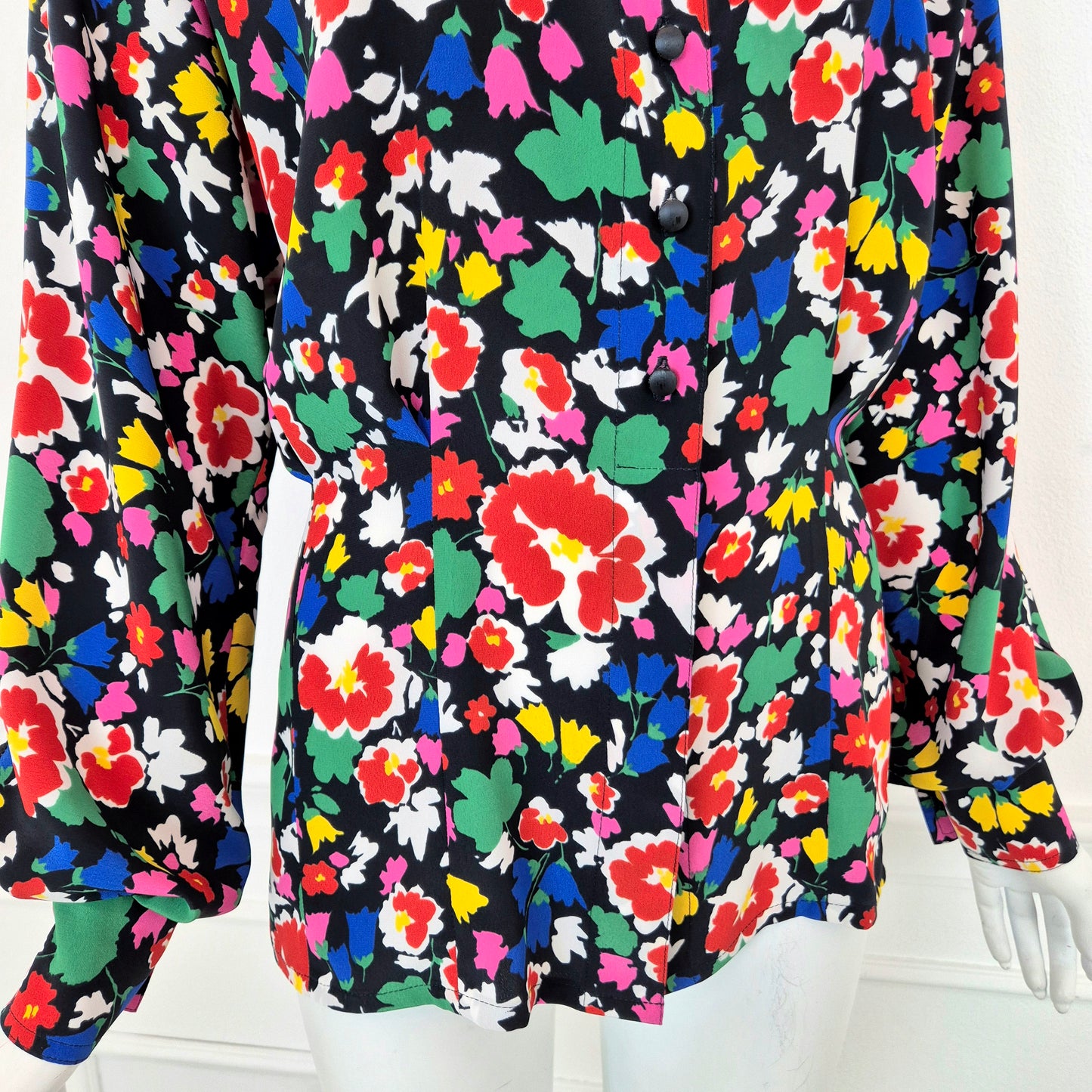 Escada | Camicia vintage stampa floreale