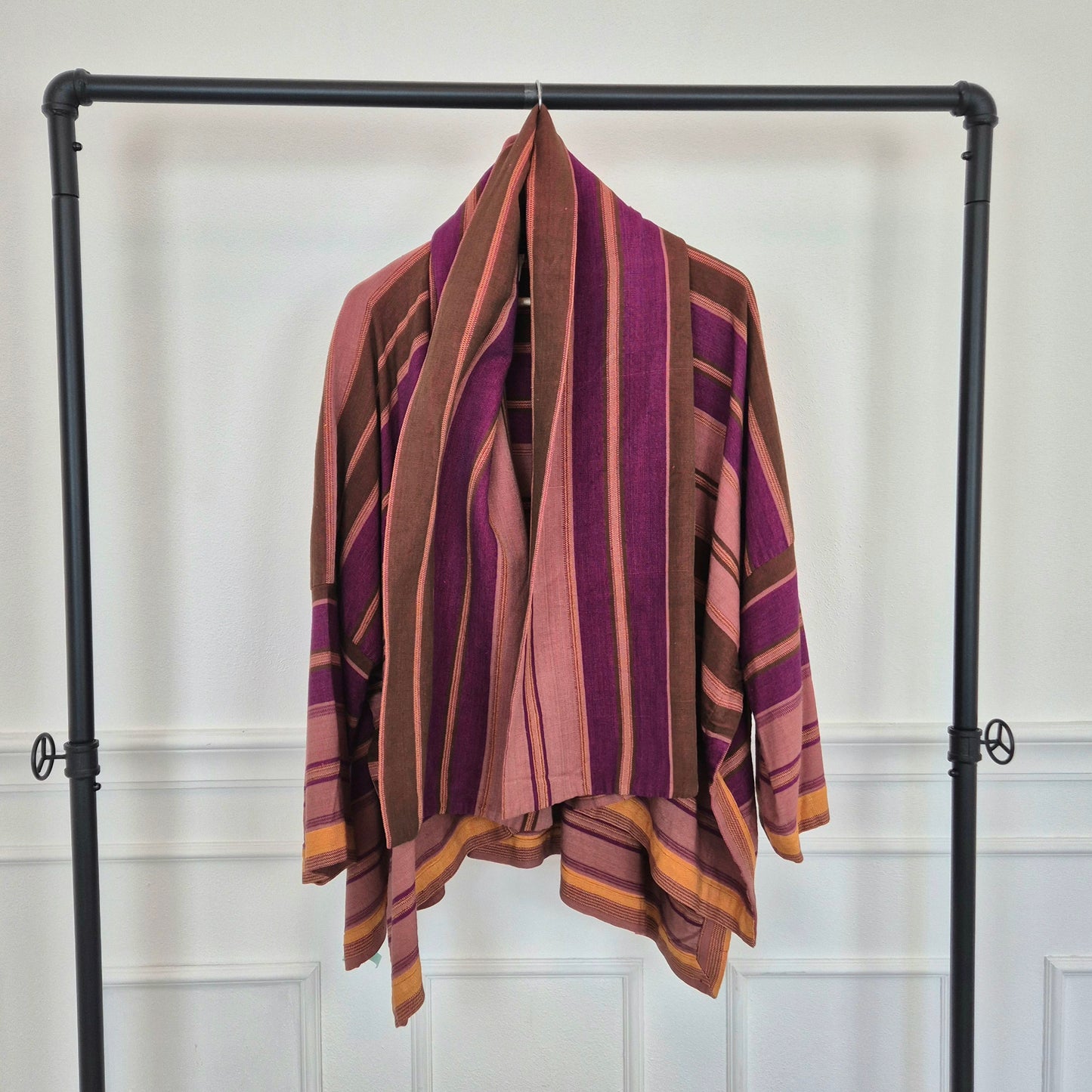 Callaghan by Romeo Gigli | Giacca kimono a righe 1993