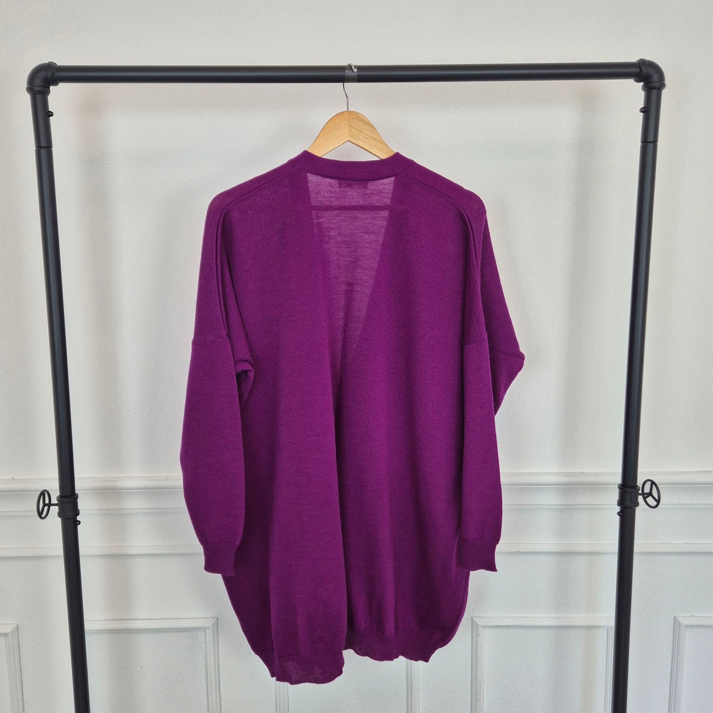 Romeo Gigli | Cardigan viola oversize