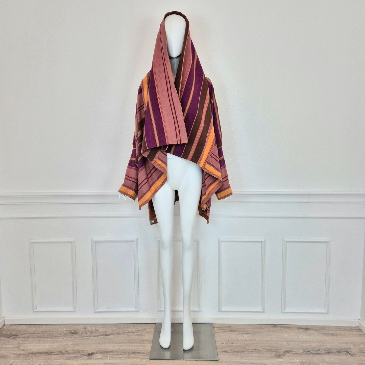 Callaghan by Romeo Gigli | Giacca kimono a righe 1993