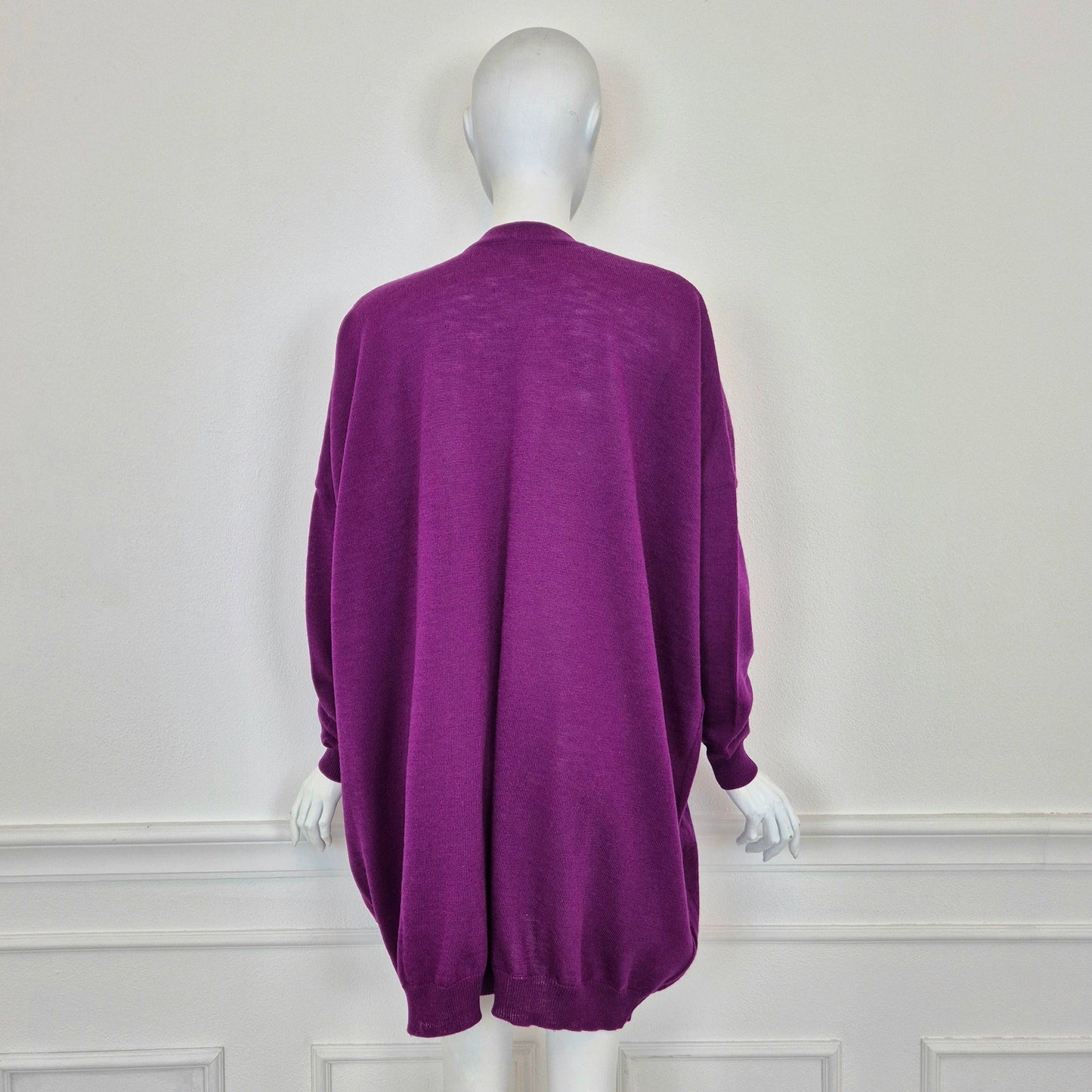 Romeo Gigli | Cardigan viola oversize