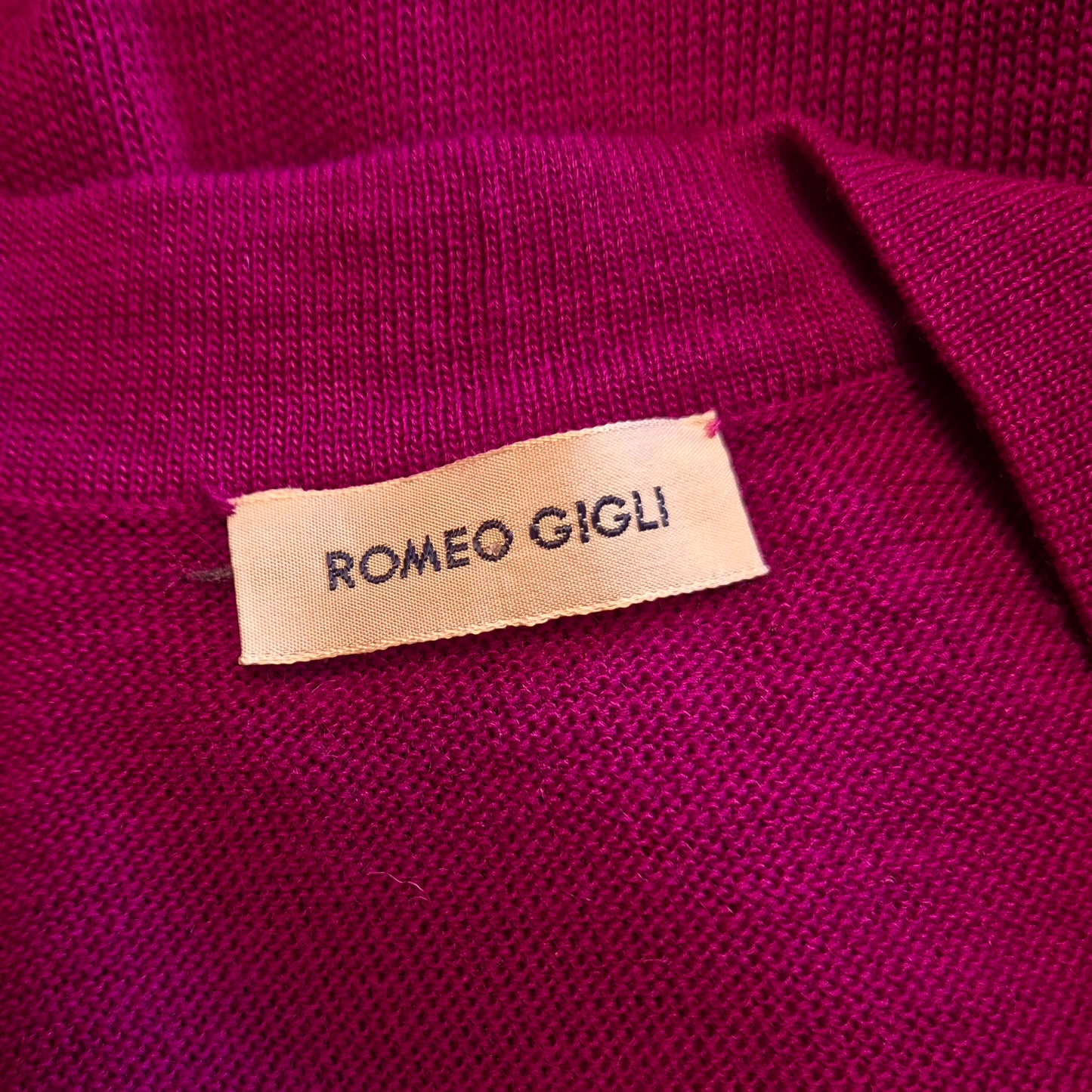 Romeo Gigli | Cardigan viola oversize