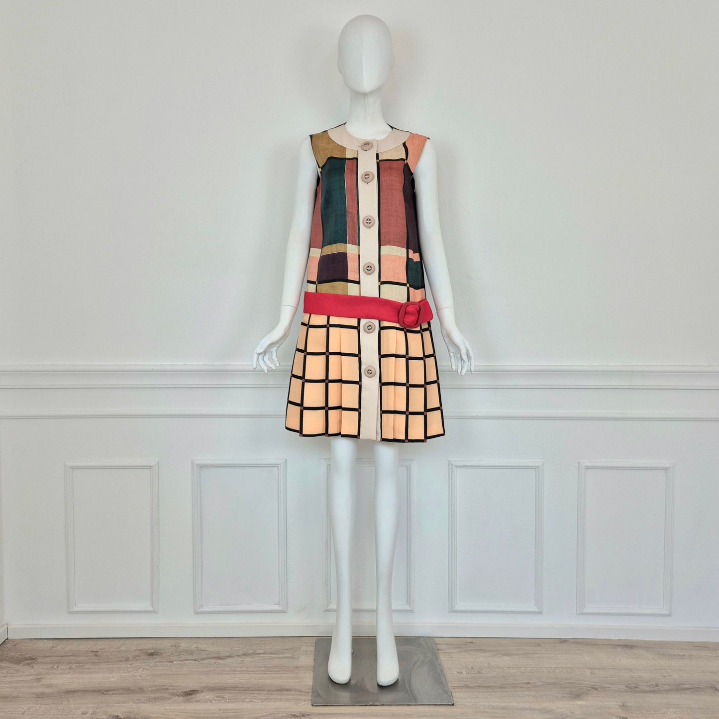 Prada | Abito fw 2011 Mondrian print