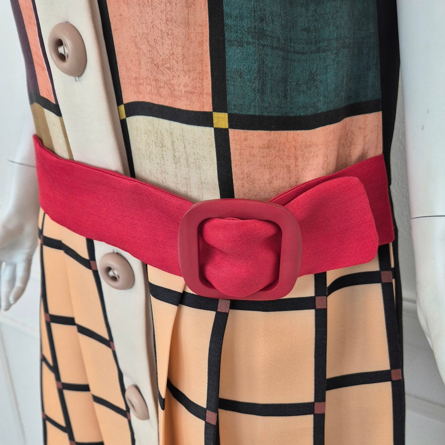 Prada | Abito fw 2011 Mondrian print