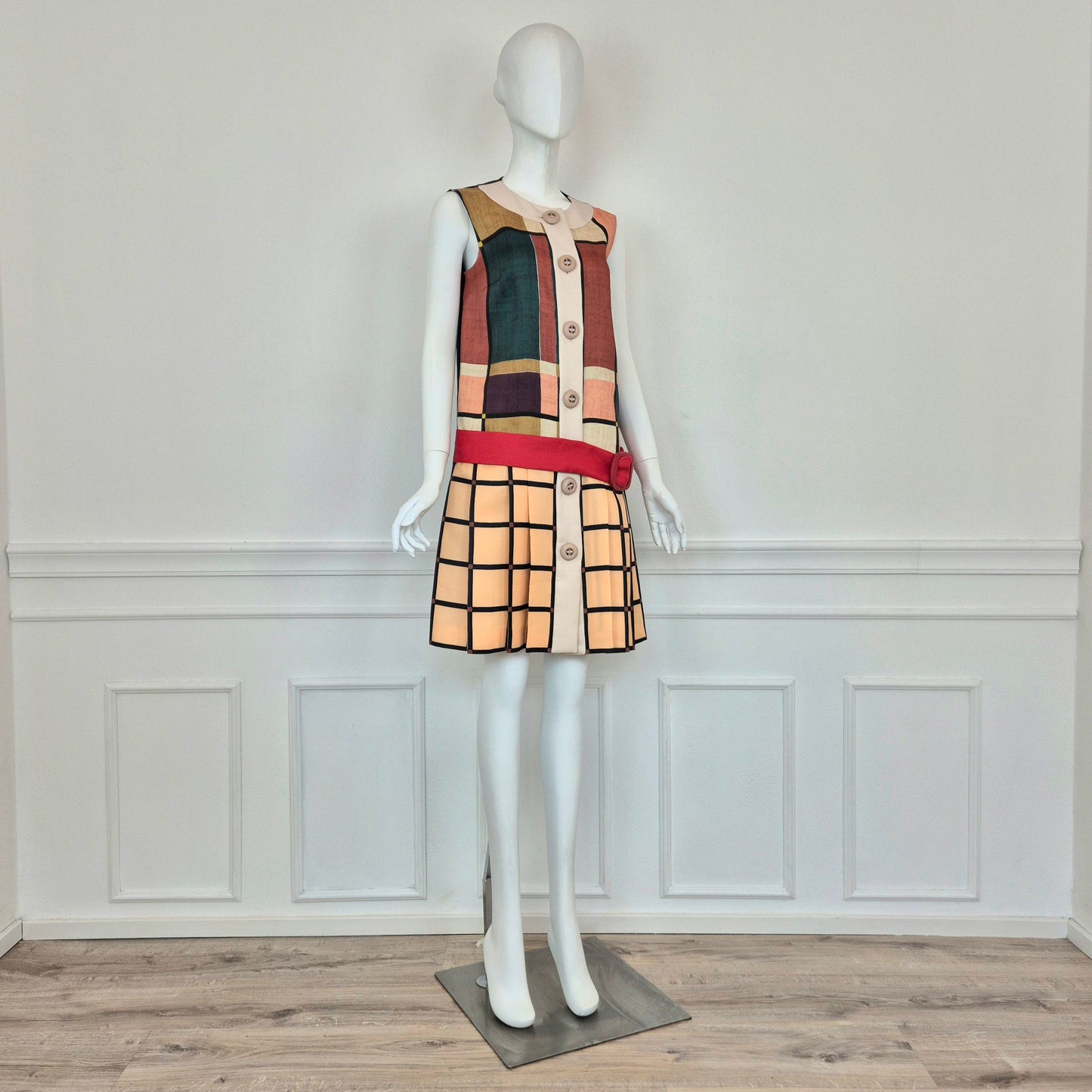 Prada | Abito fw 2011 Mondrian print