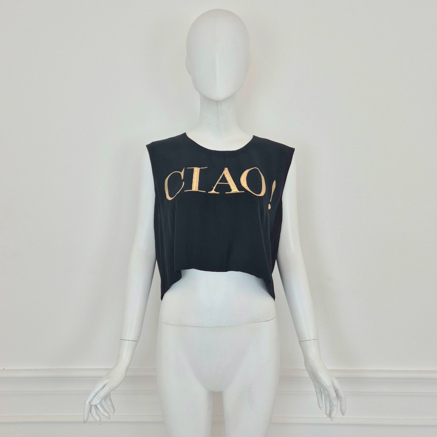 Moschino | Top corto "Ciao!"