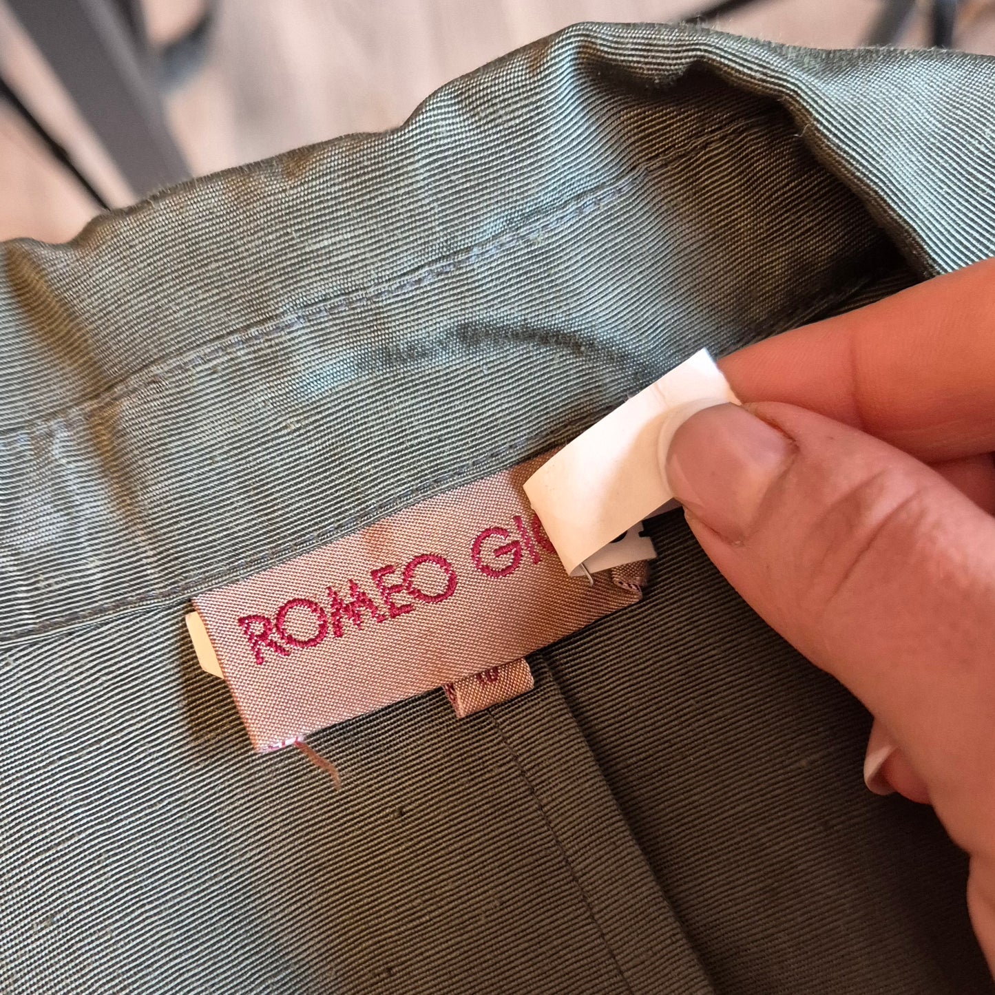 Romeo Gigli | Blazer verde salvia 1996