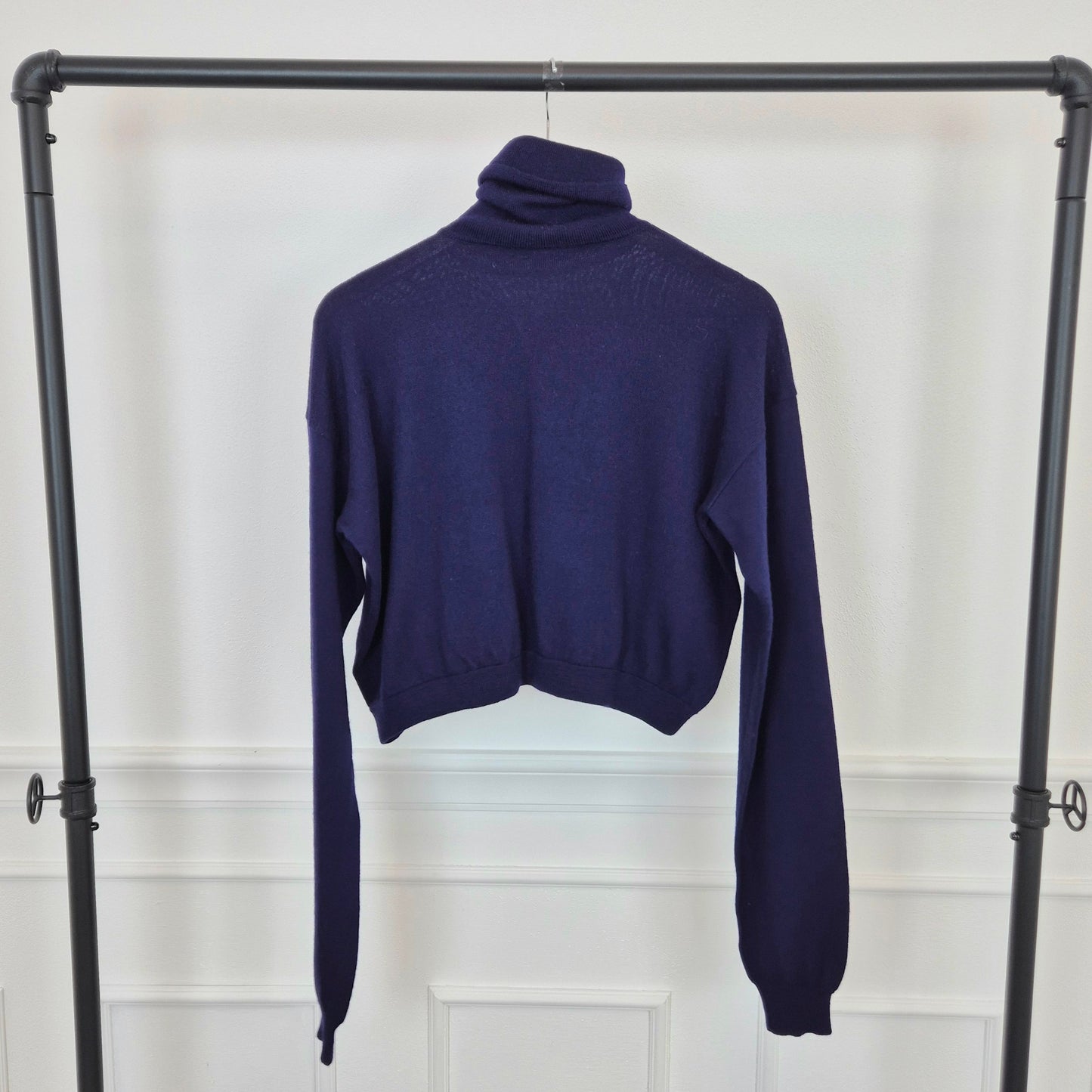 Romeo Gigli | Maglione blu collo alto