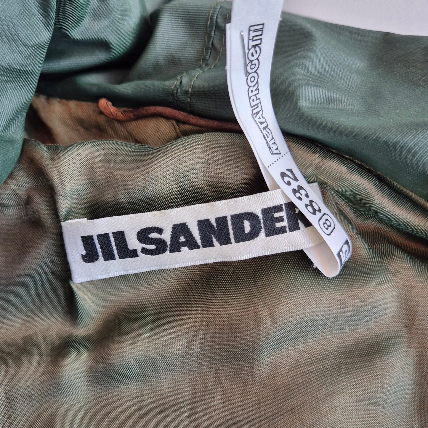 Jil Sander | Piumino vintage verde bosco