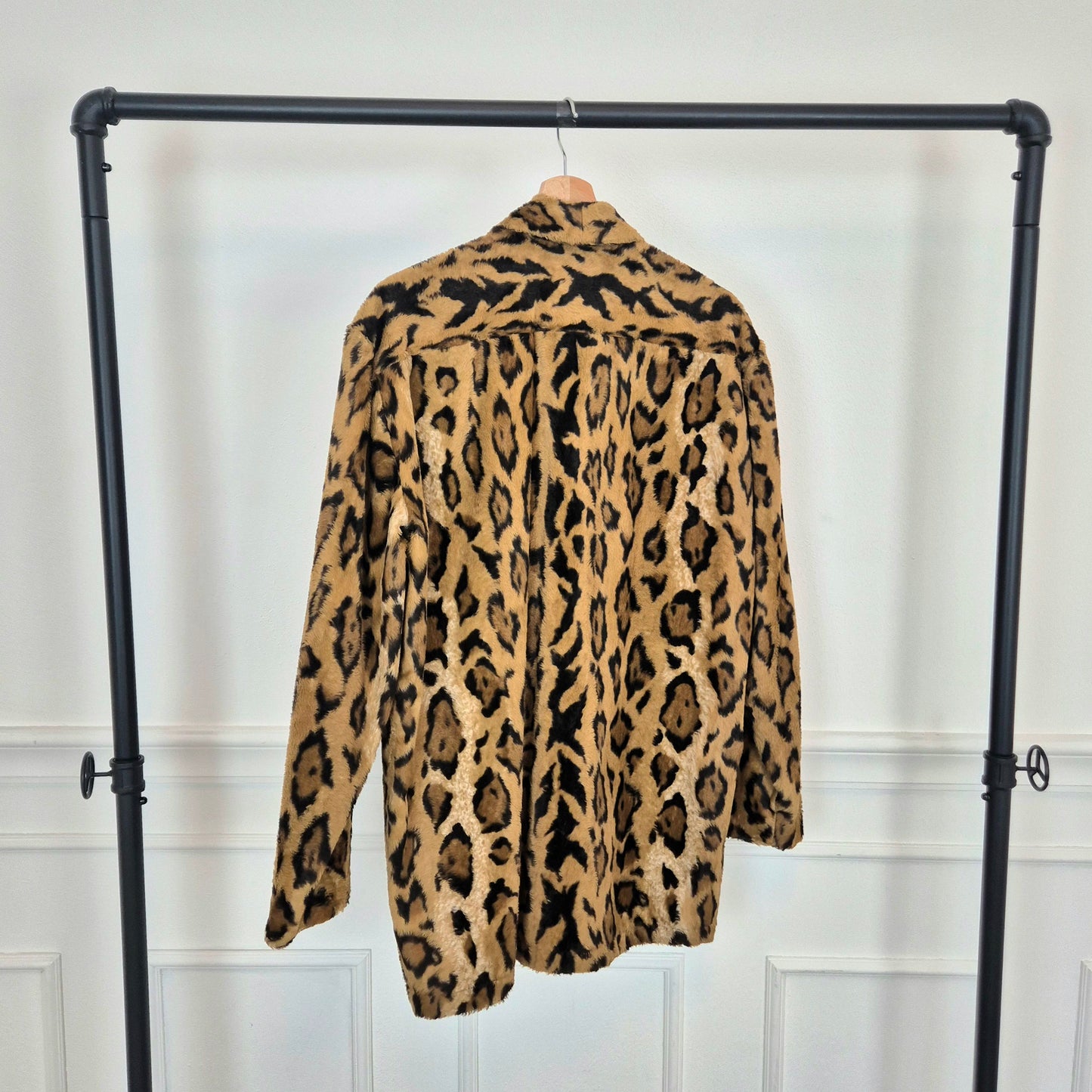 Norma Kamali | Giacca animalier ecopelliccia