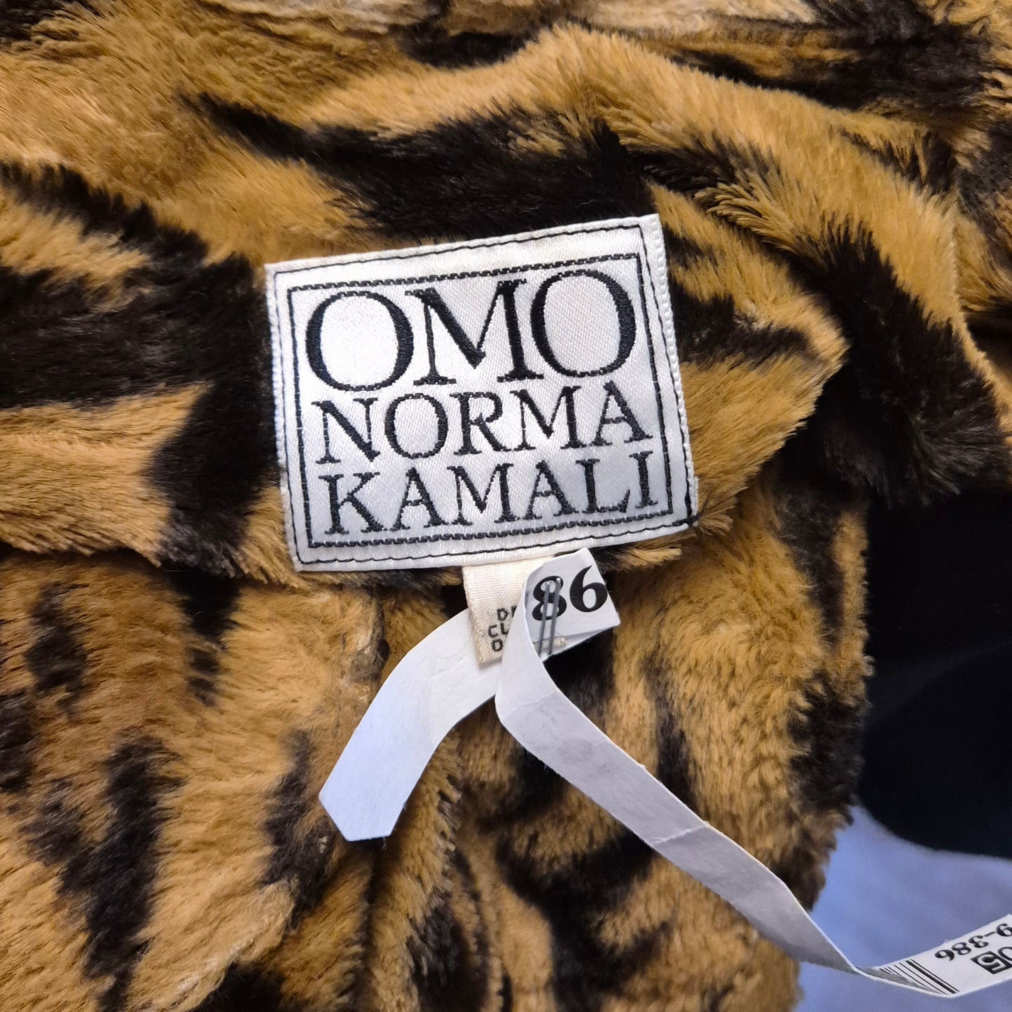 Norma Kamali | Giacca animalier ecopelliccia