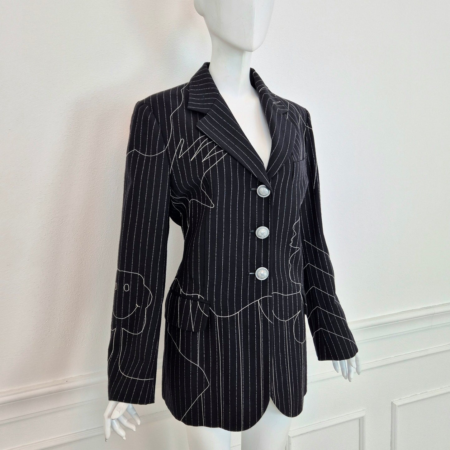 Moschino | Blazer Olivia gessato