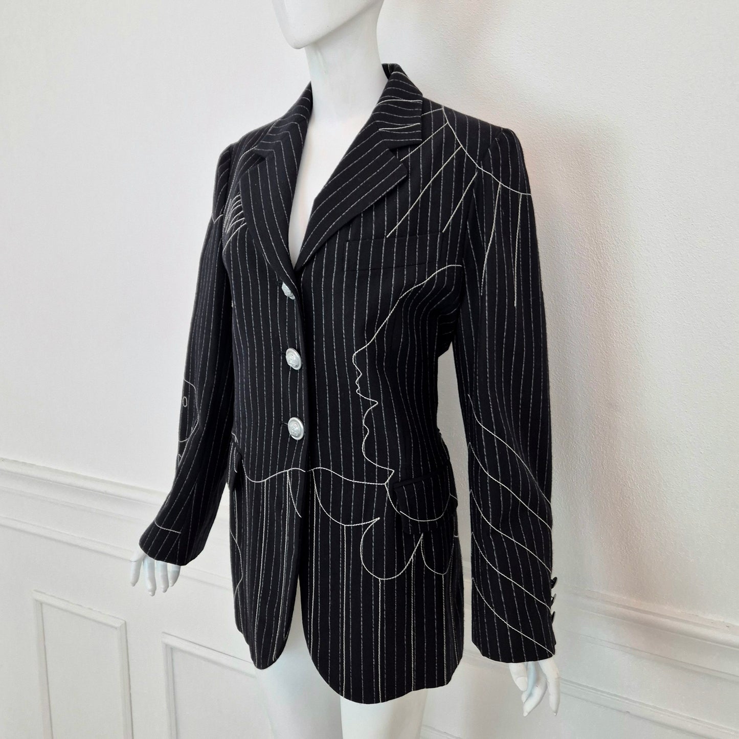 Moschino | Blazer Olivia gessato