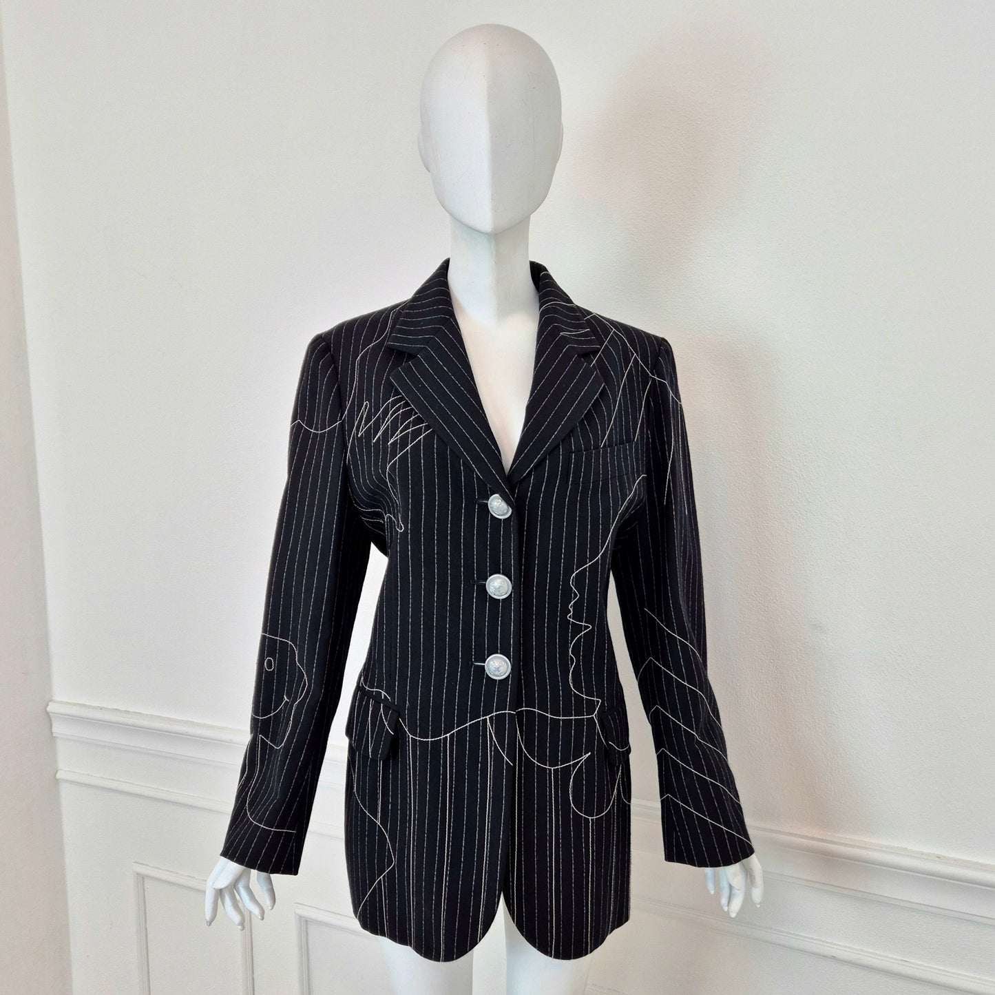 Moschino | Blazer Olivia gessato