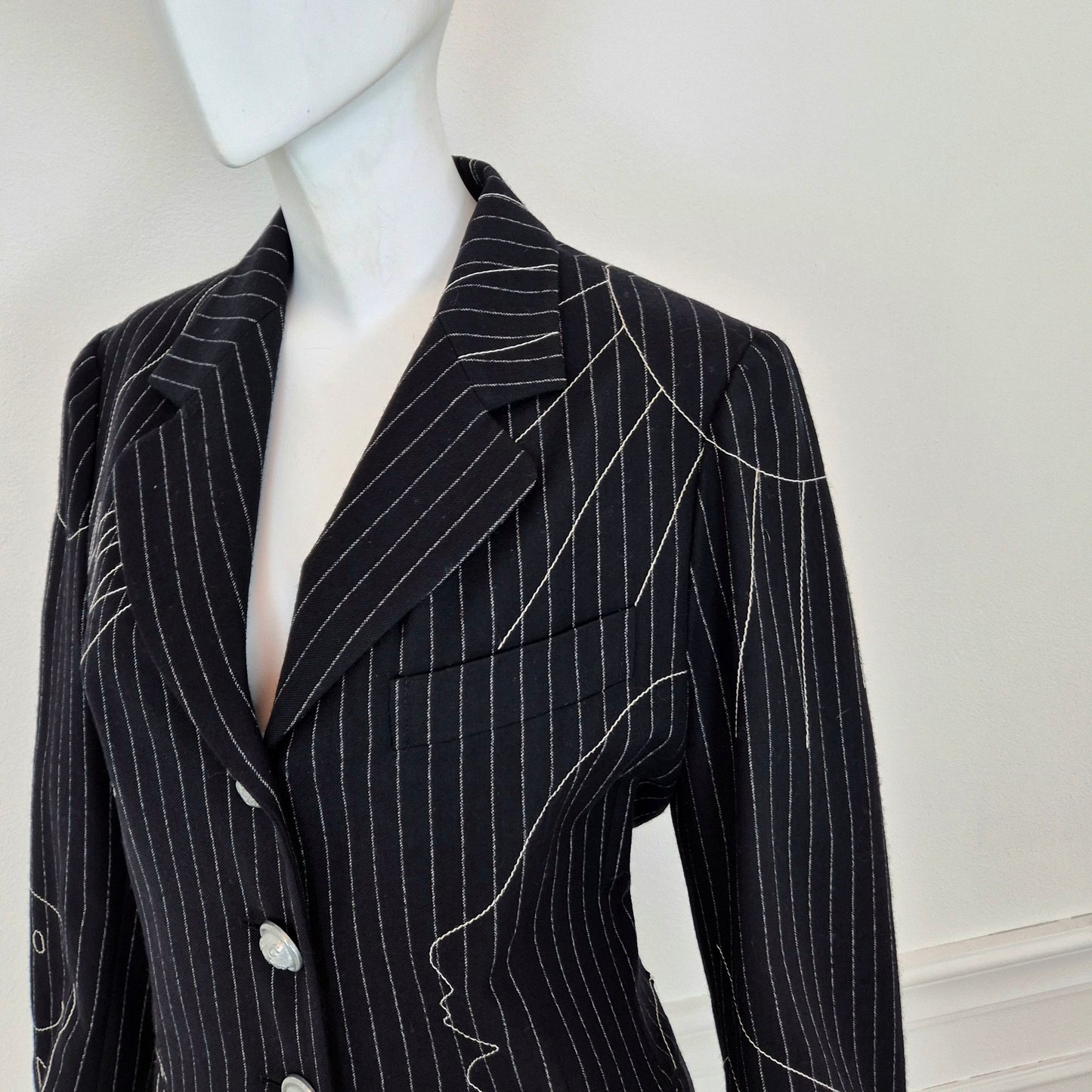 Moschino | Blazer Olivia gessato