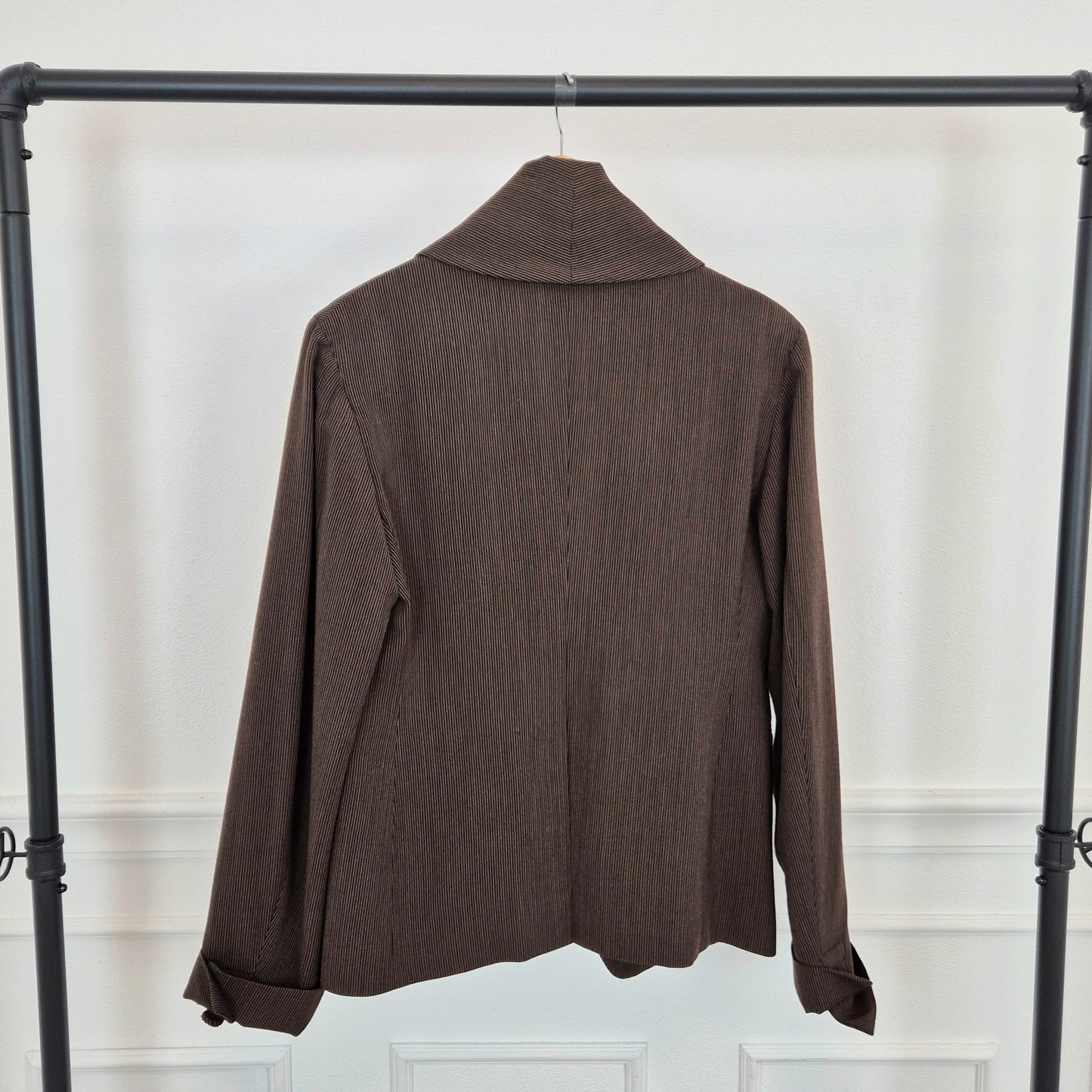 Romeo Gigli | Giacca lana marrone 1993 (disponibile tailleur)