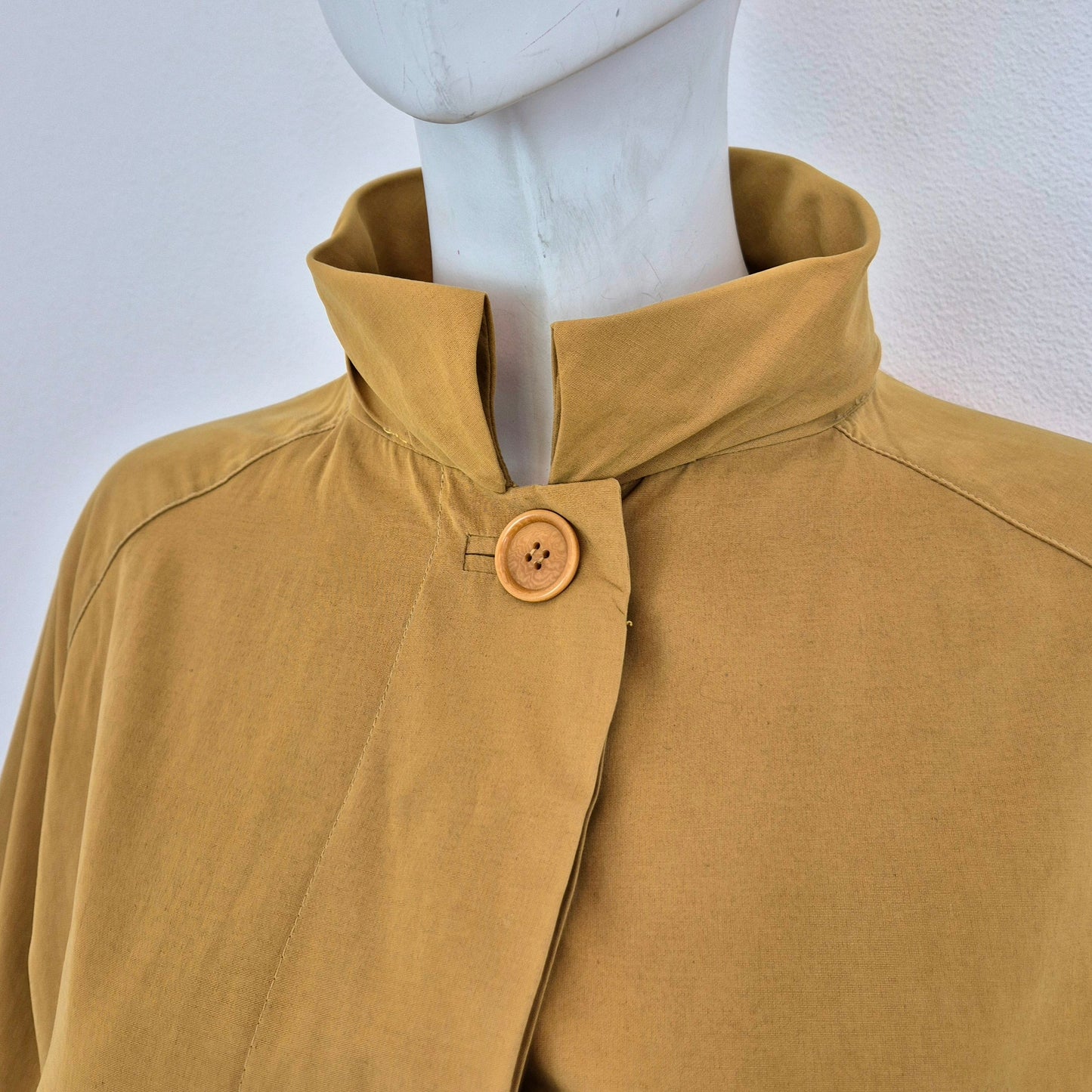 Romeo Gigli | Impermeabile senape 1993