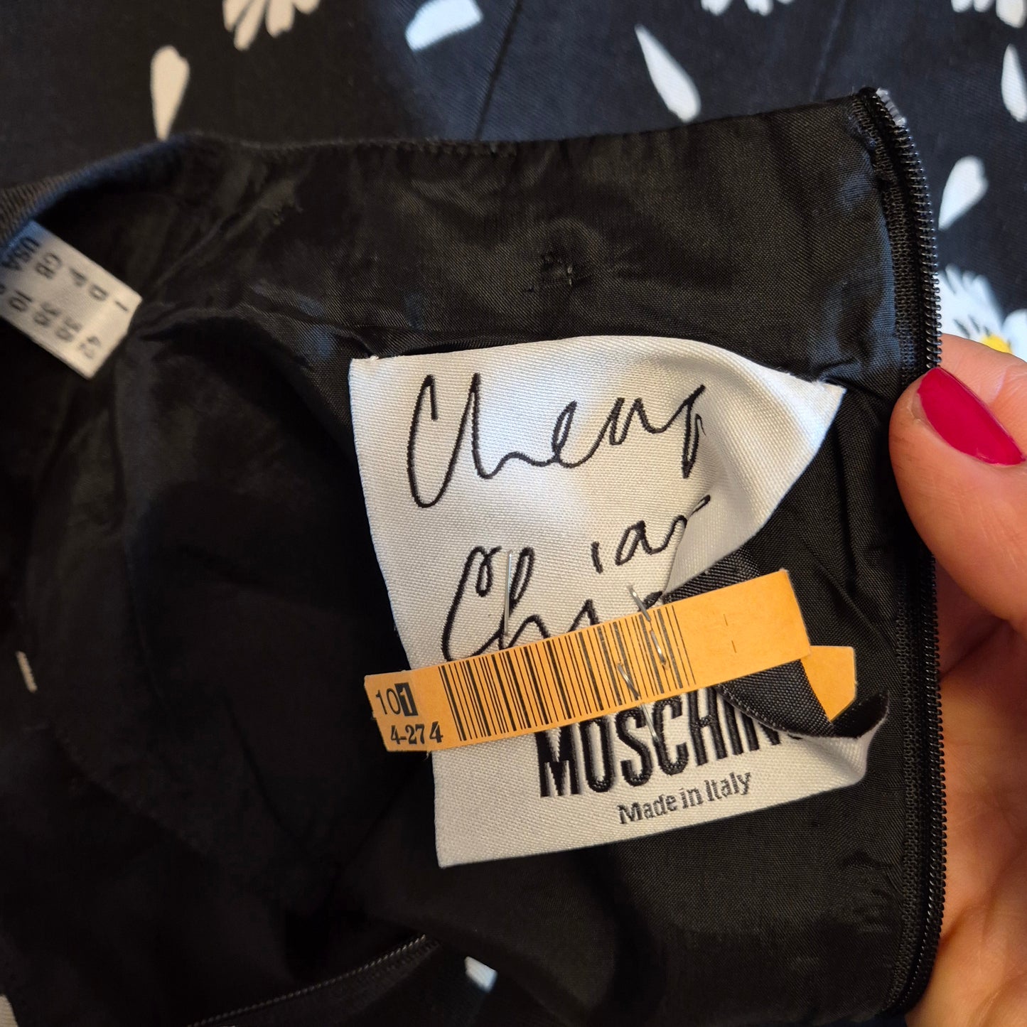 Moschino | Abito tubino margherite