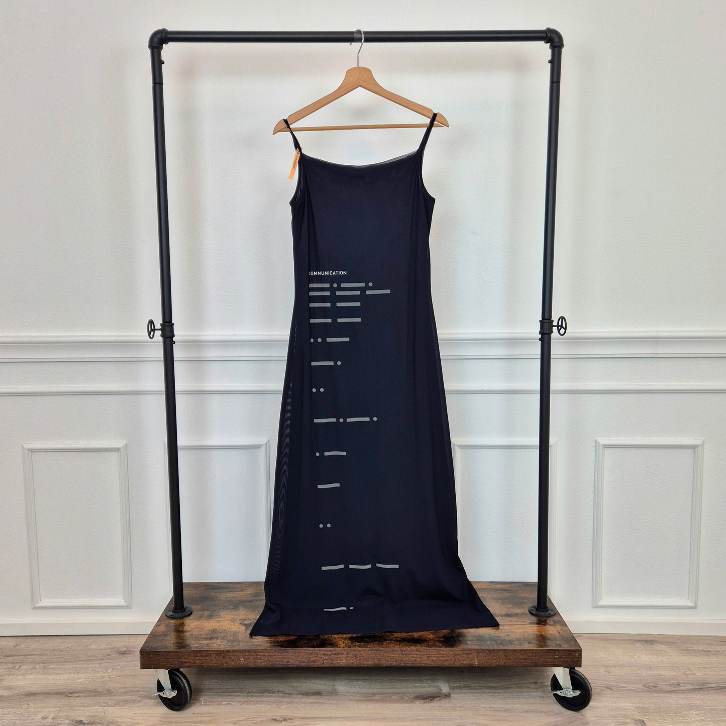 Moschino | Abito lungo "Communication"