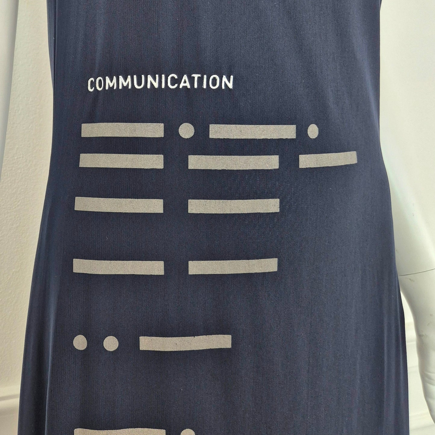 Moschino | Abito lungo "Communication"