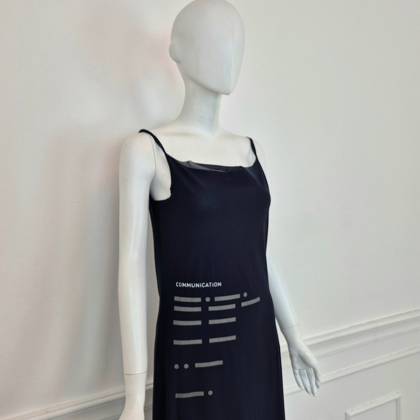 Moschino | Abito lungo "Communication"