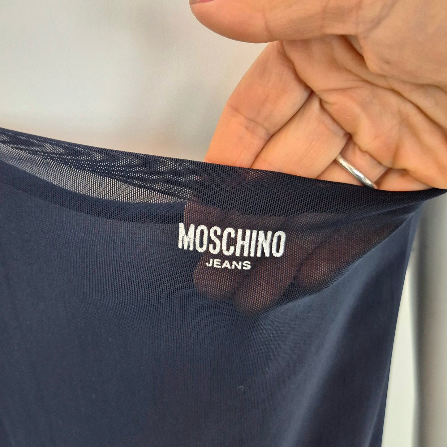 Moschino | Abito lungo "Communication"