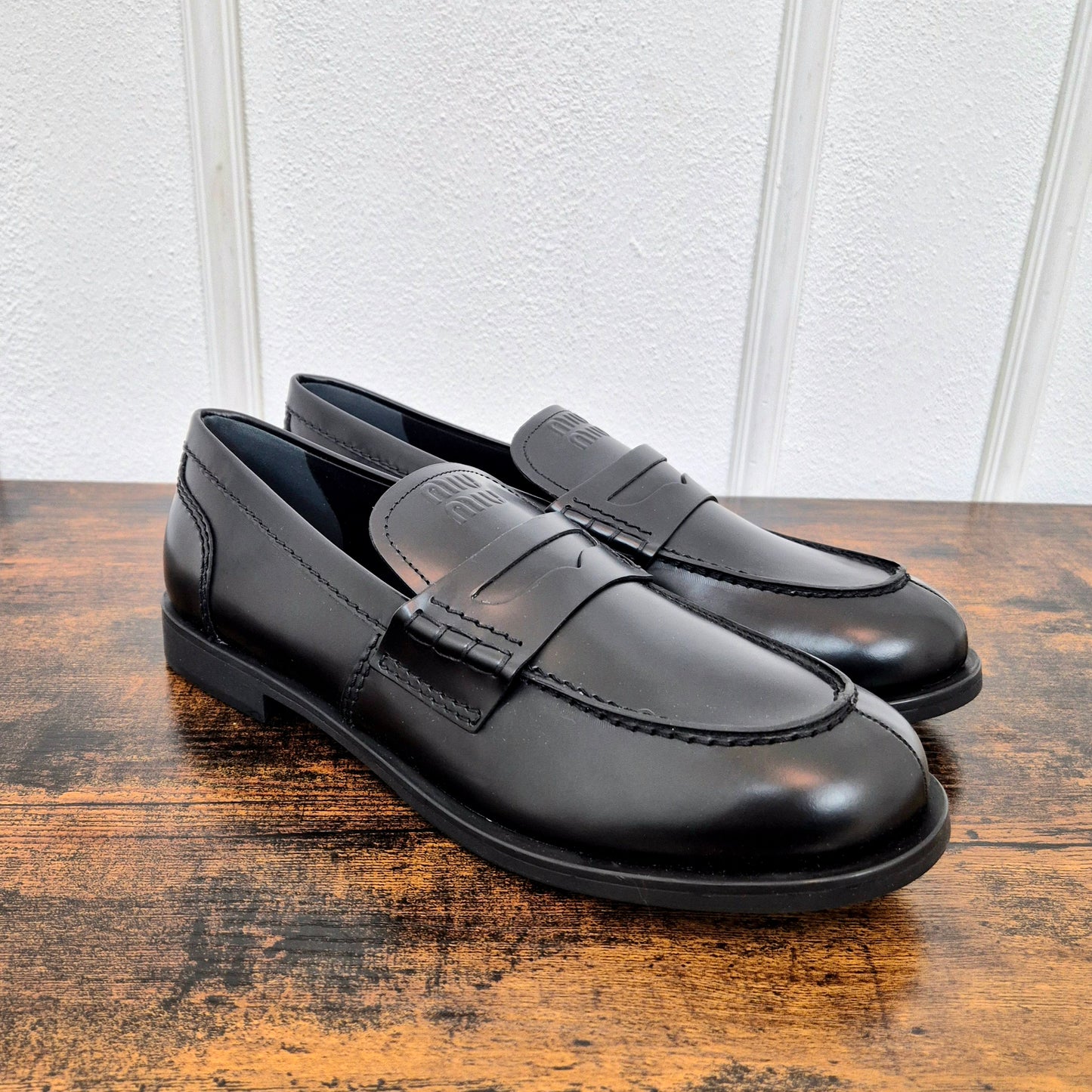 Miu Miu | Mocassini neri nr.41