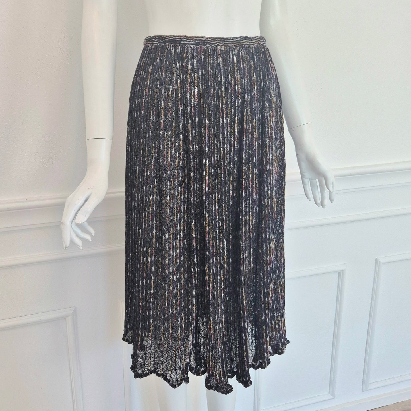 Missoni | Gonna midi velata plisse'