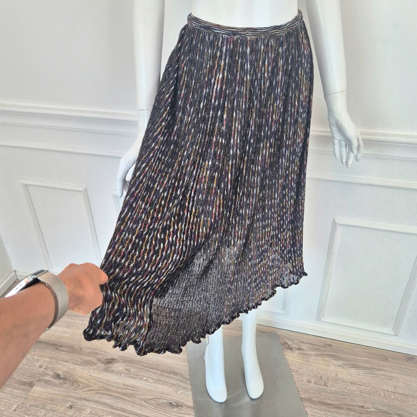 Missoni | Gonna midi velata plisse'