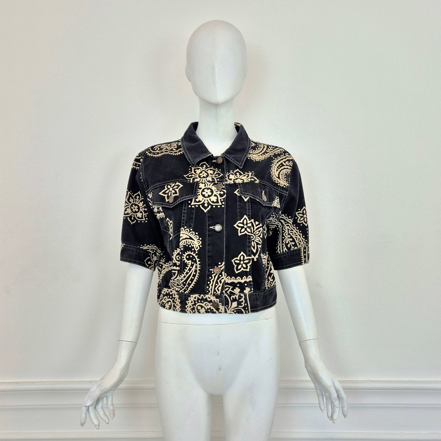 Moschino | Giacchino cotone stampa "bandana"