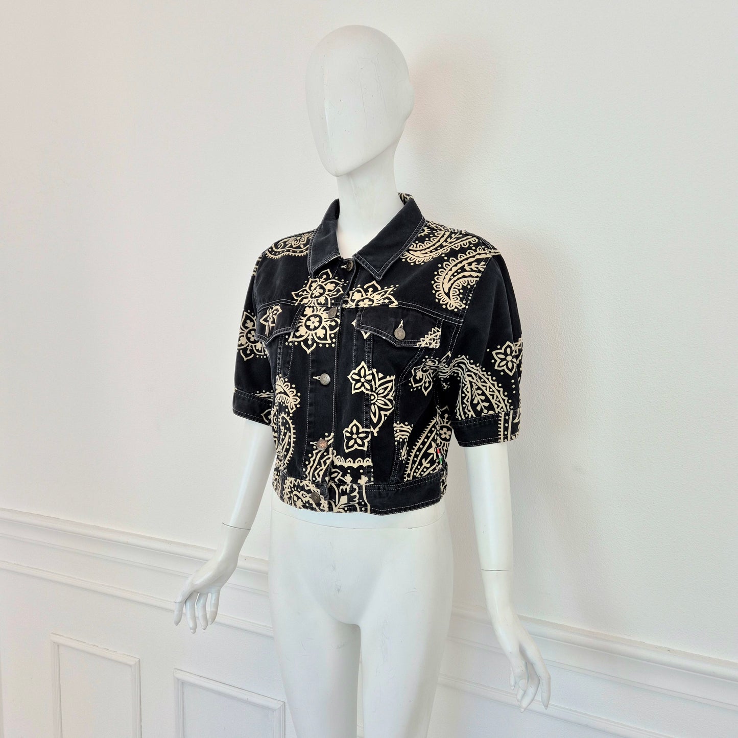 Moschino | Giacchino cotone stampa "bandana"