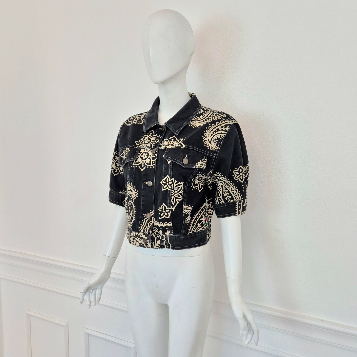 Moschino | Giacchino cotone stampa "bandana"