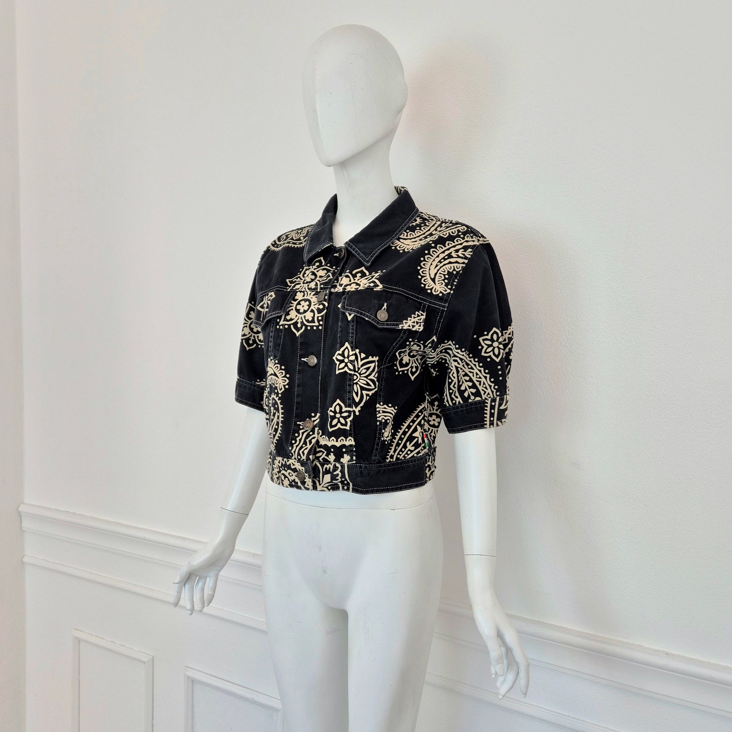 Moschino | Giacchino cotone stampa "bandana"