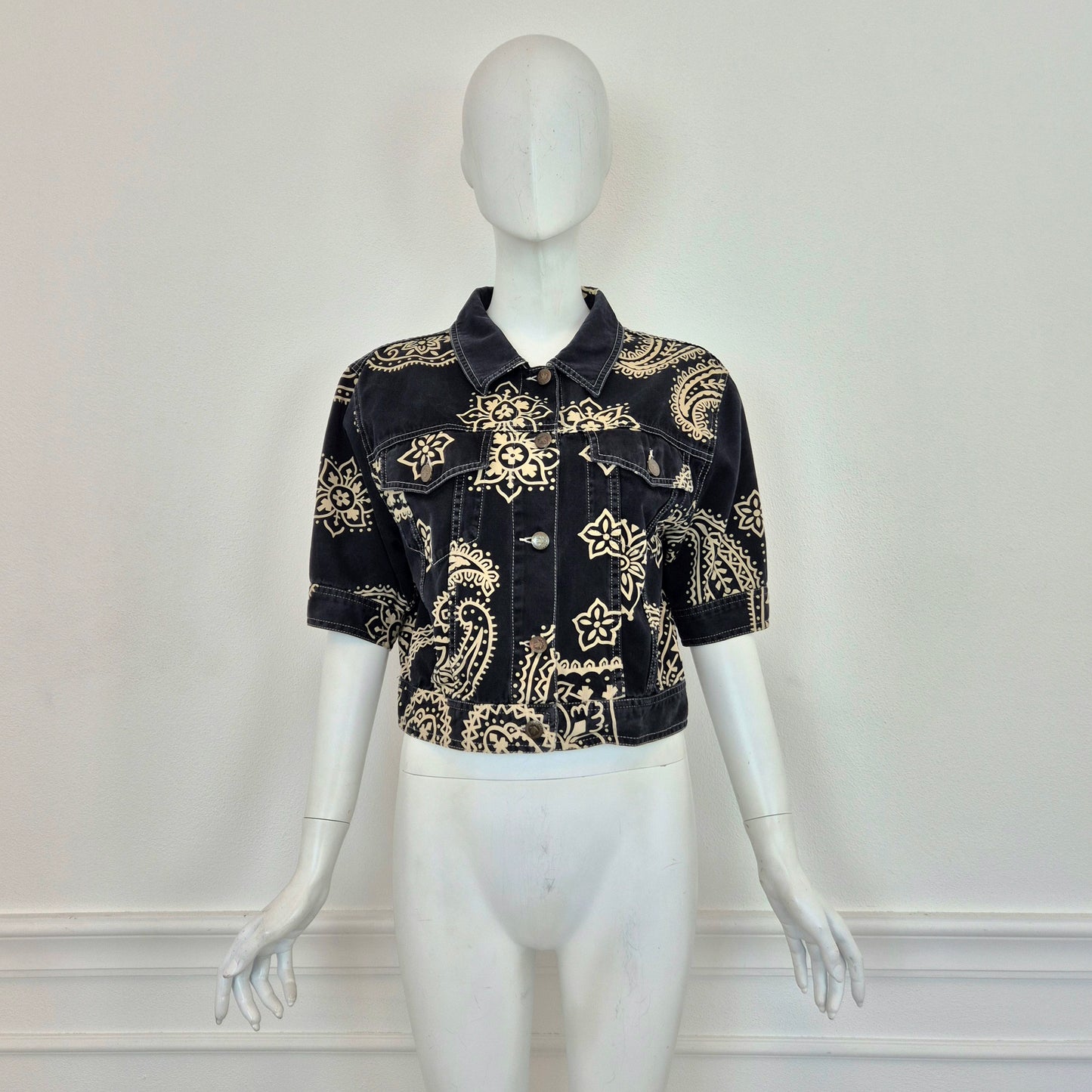 Moschino | Giacchino cotone stampa "bandana"